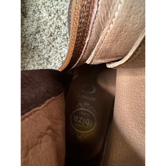 Jeffery Campbell Ibisa Last Size 6.5 Brown Ankle Boots New Lace Up - Picture 7 of 9